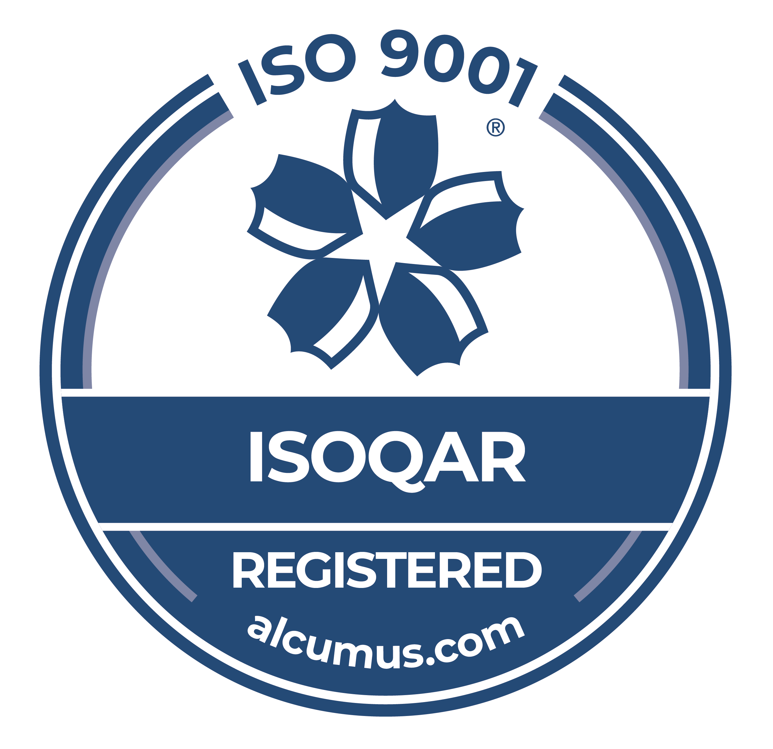 Seal Colour - Alcumus ISOQAR 9001 1